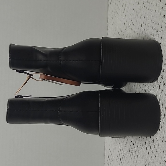 Mia Black Ankle Boots NWT 8.5 - Picture 4 of 13